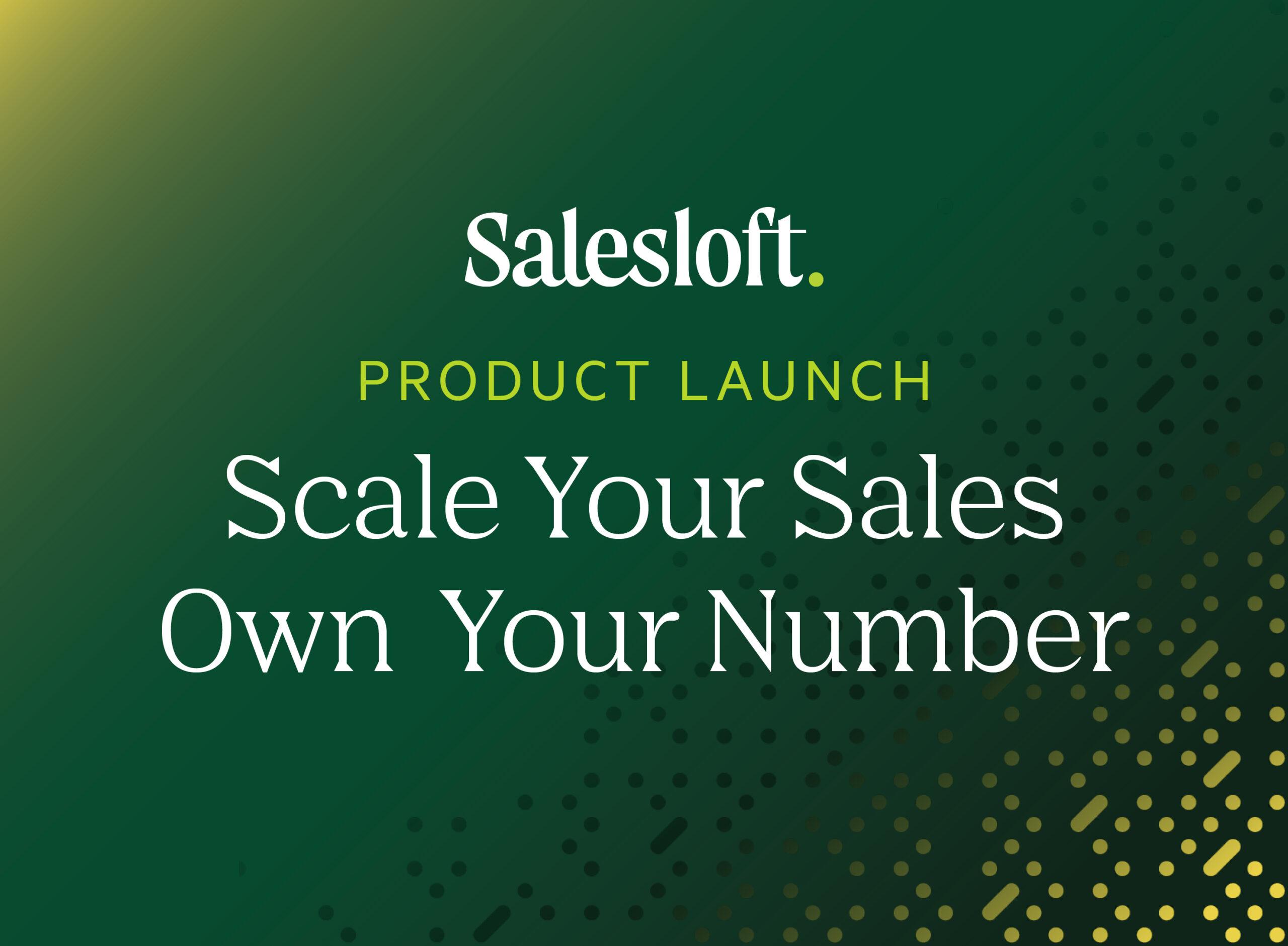 "Scale your sales, own your number"