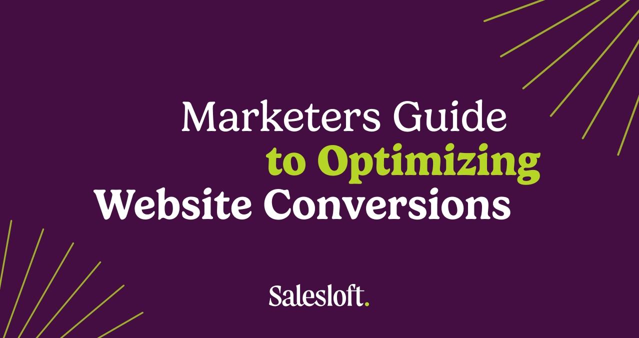 "Optimizing website conversions"