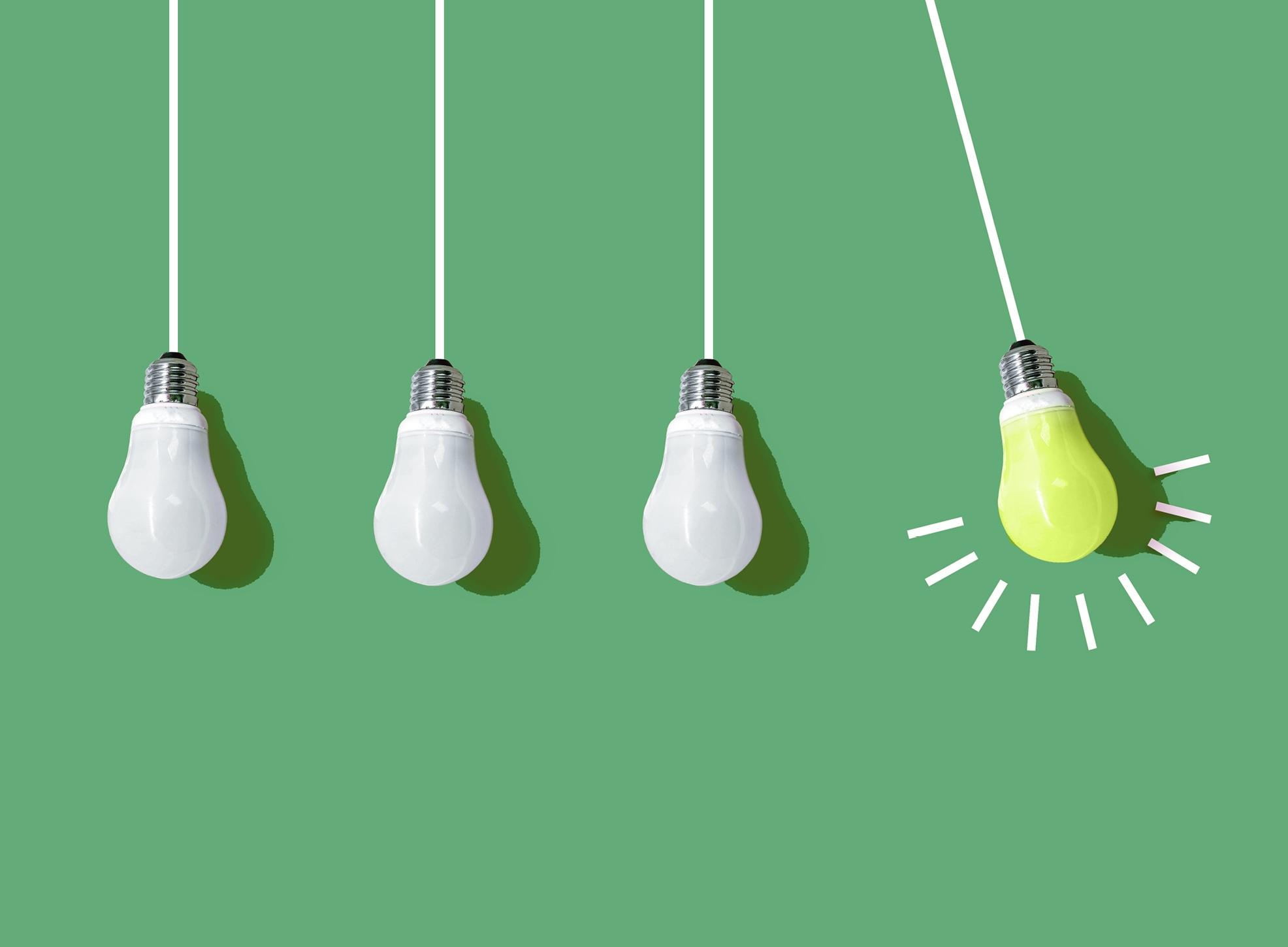 Light bulb graphic