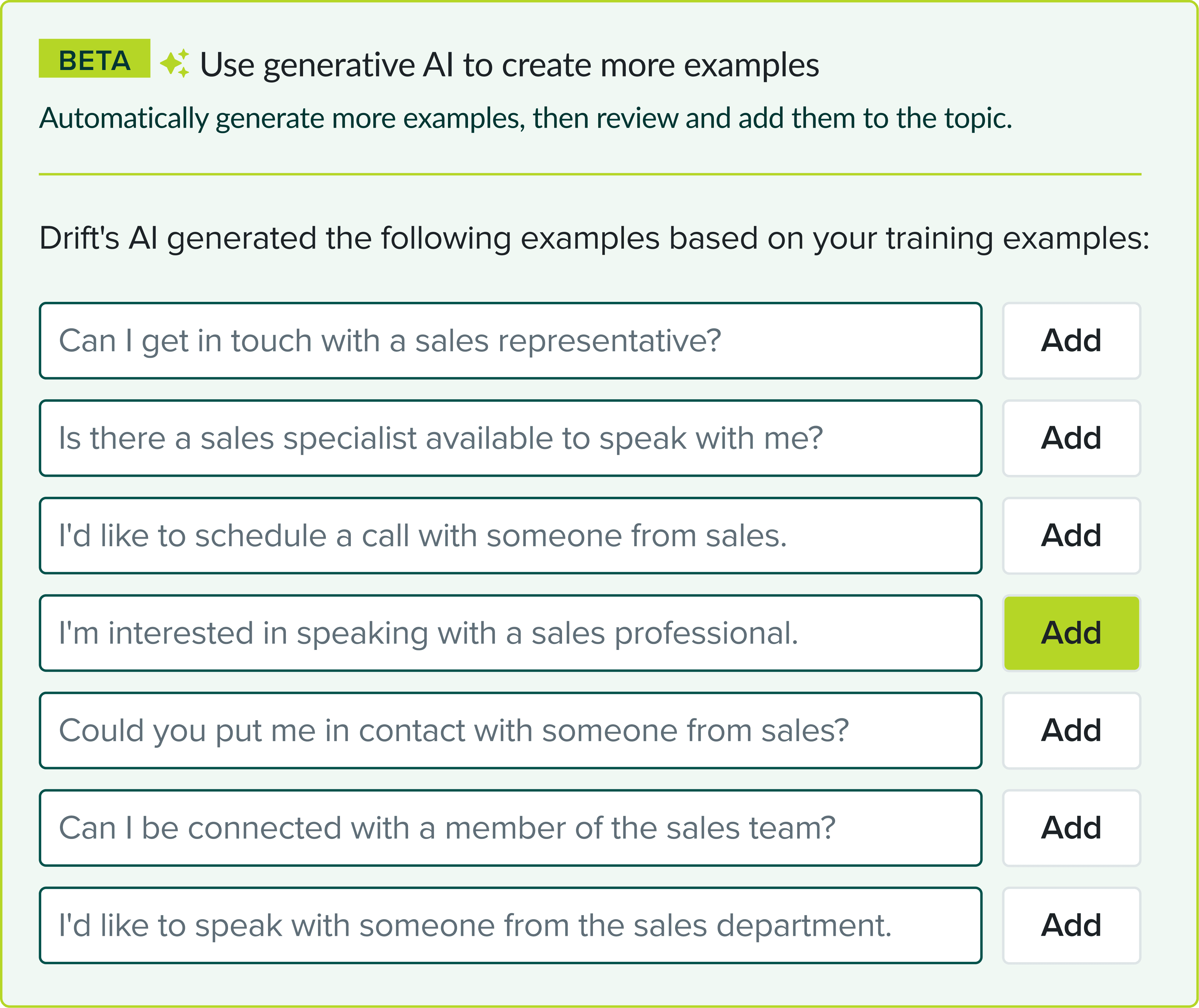 conversational ai examples