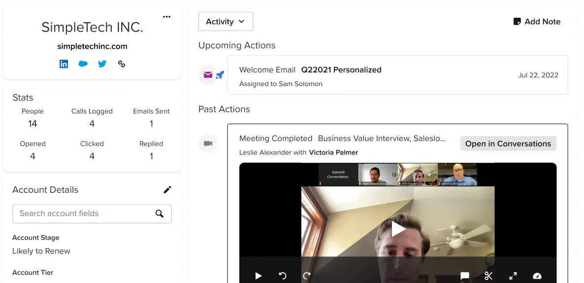 Act within your workflow